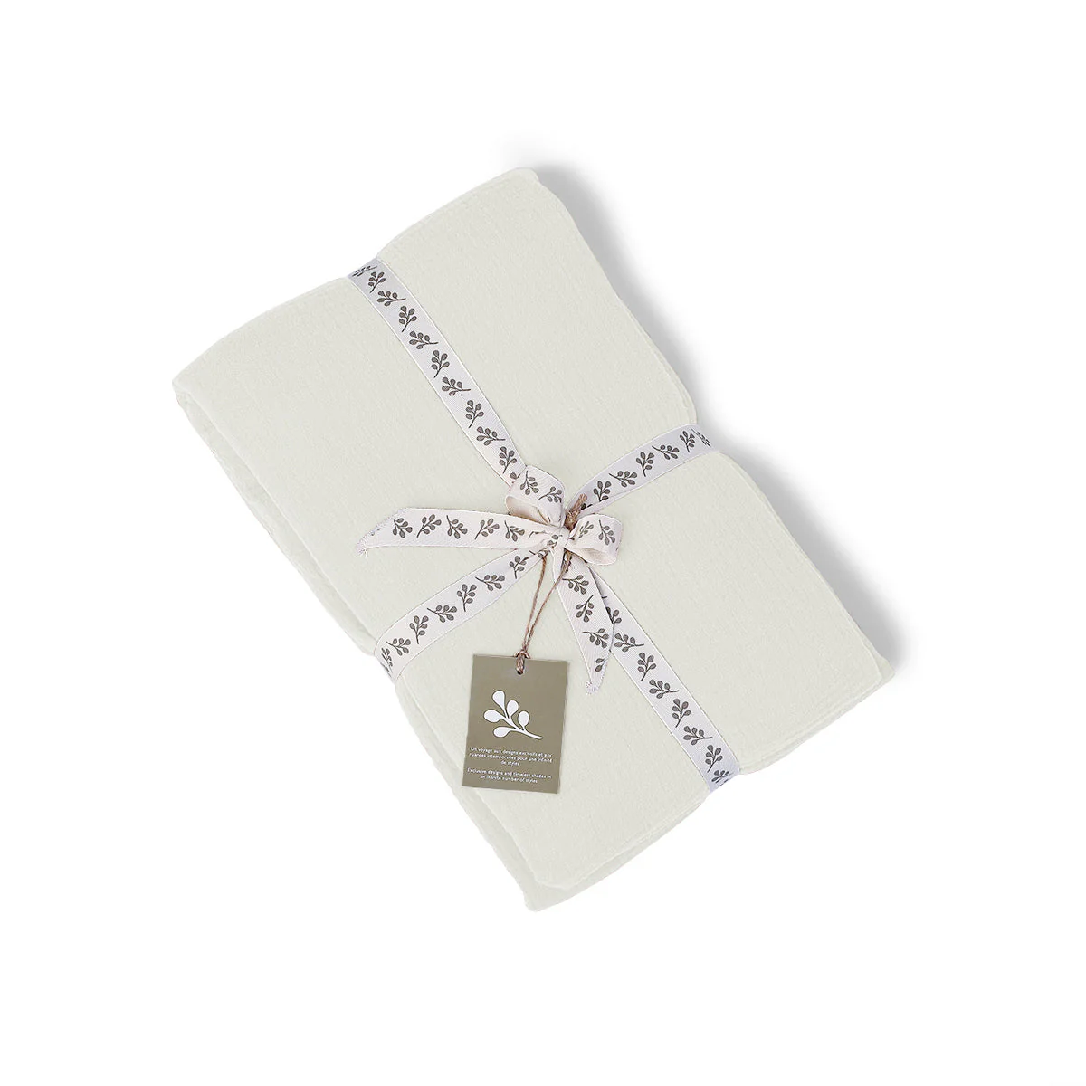 Drap Plat - Gaze De Coton - Blanc - Carla - Image 5
