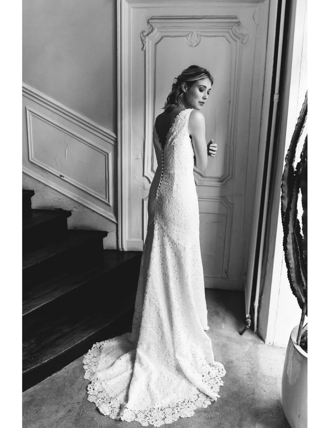 Robe De Mariée Marguerite - Champagne - Image 2