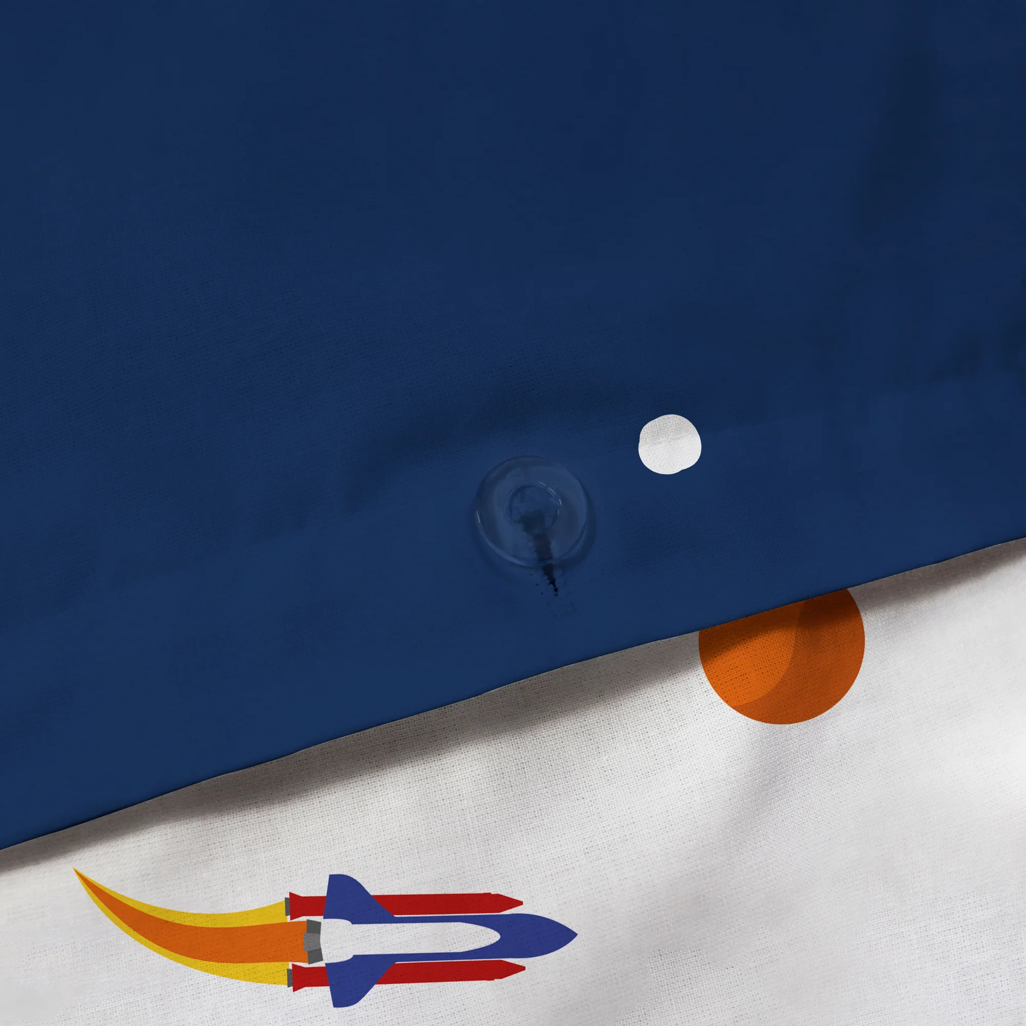 Parure De Lit - Explore Space - 100% Coton - Bleu - Image 5