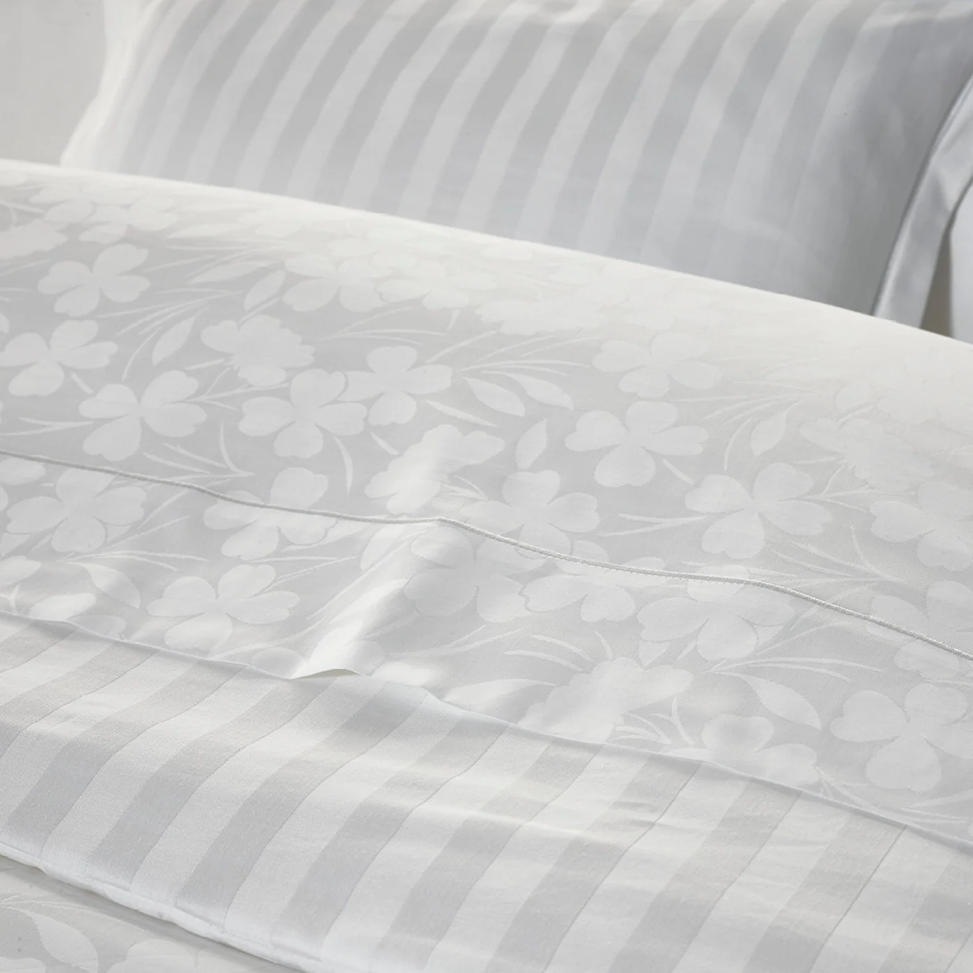 Taie De Traversin Satin De Coton - Blanc - Uni - Image 4