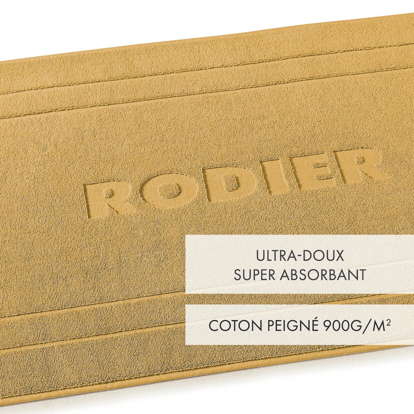 Tapis De Bain - Jaune Moutarde - Image 7