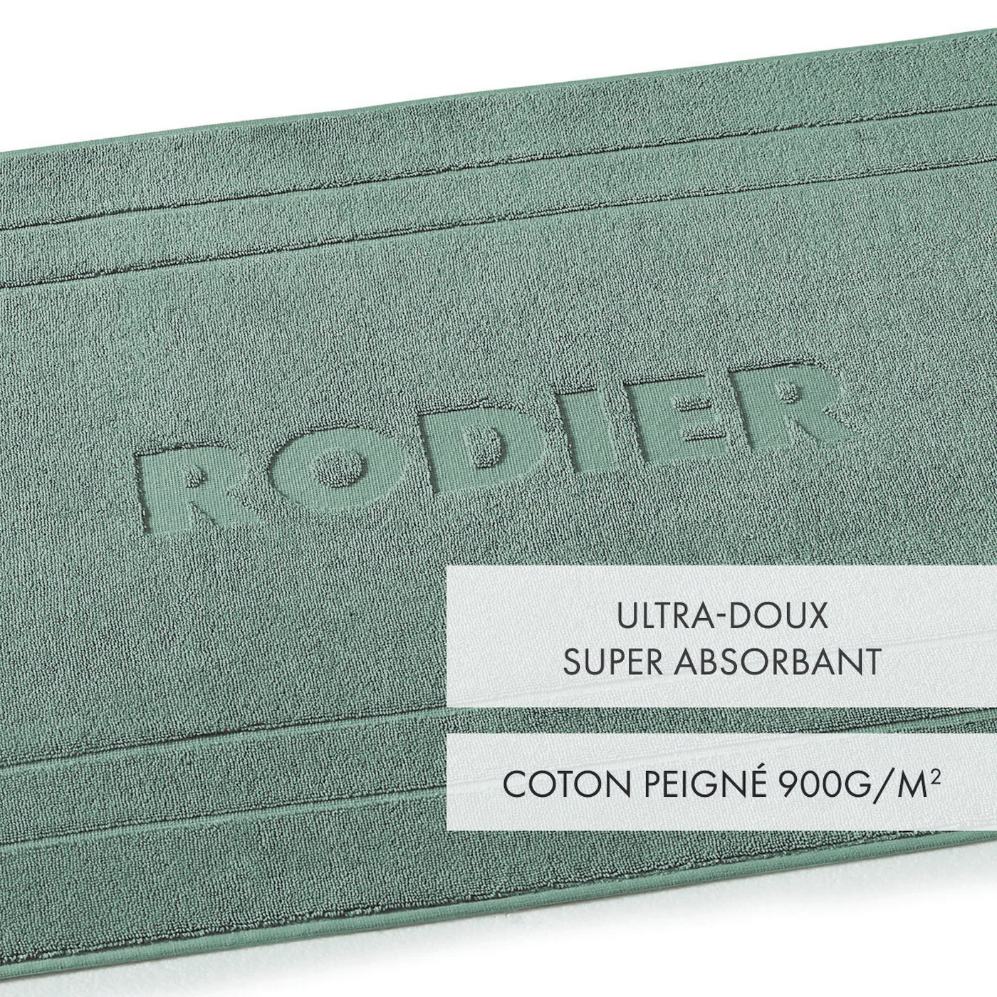 Tapis De Bain - Vert Bouteille - Image 7